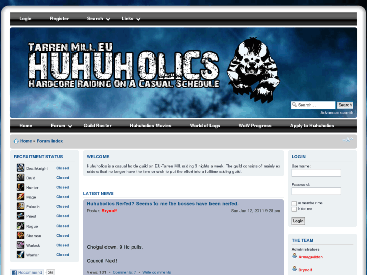 www.huhuholics.com