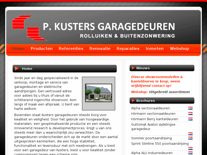 www.kustersgaragedeuren.nl