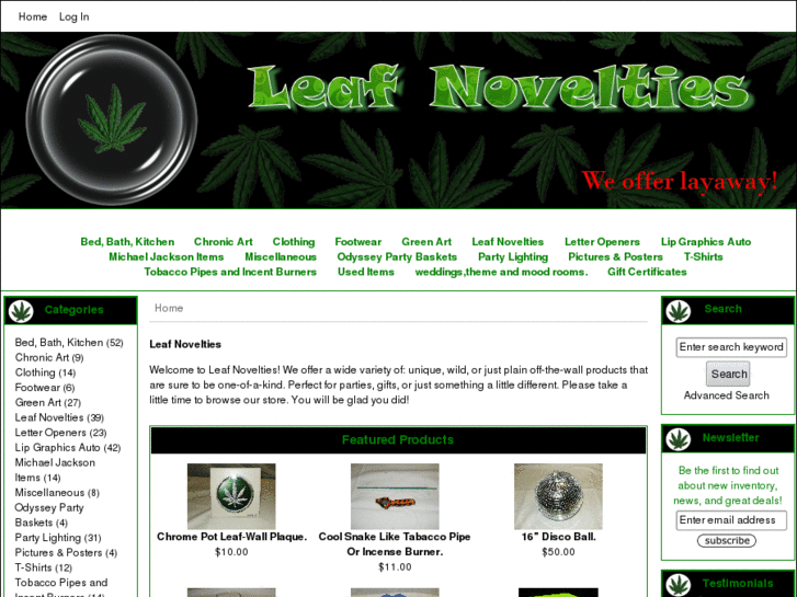 www.leafnovelties.com