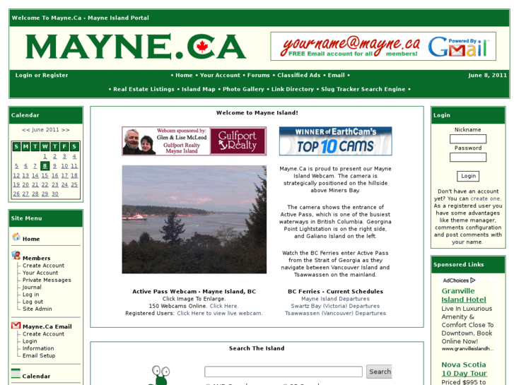 www.mayne.ca