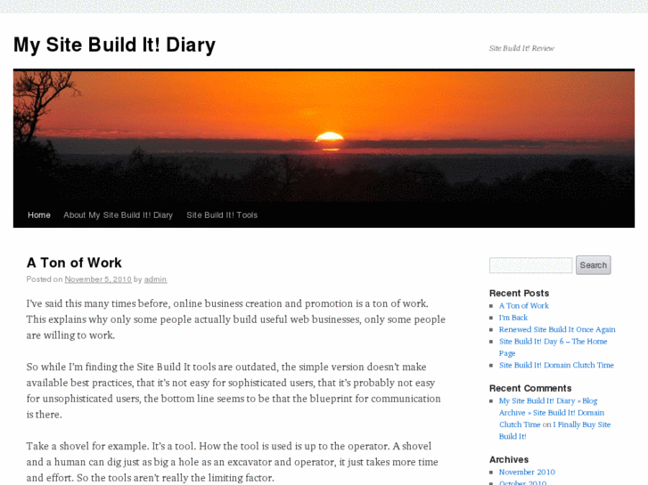 www.mysitebuilditdiary.com