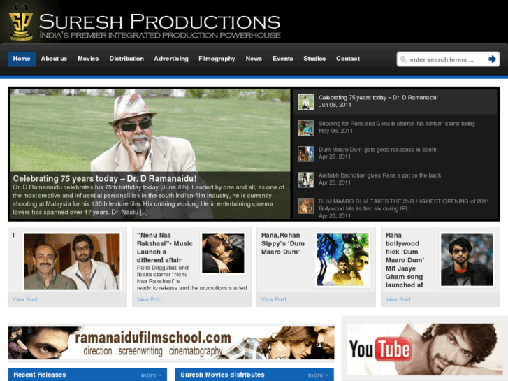 www.sureshproductions.com