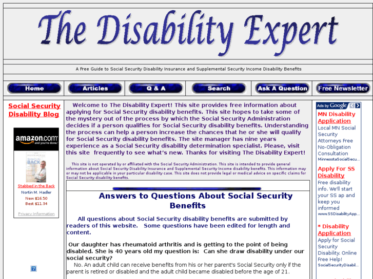 www.thedisabilityexpert.com