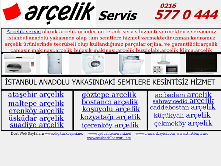 www.arcelikservisin.net