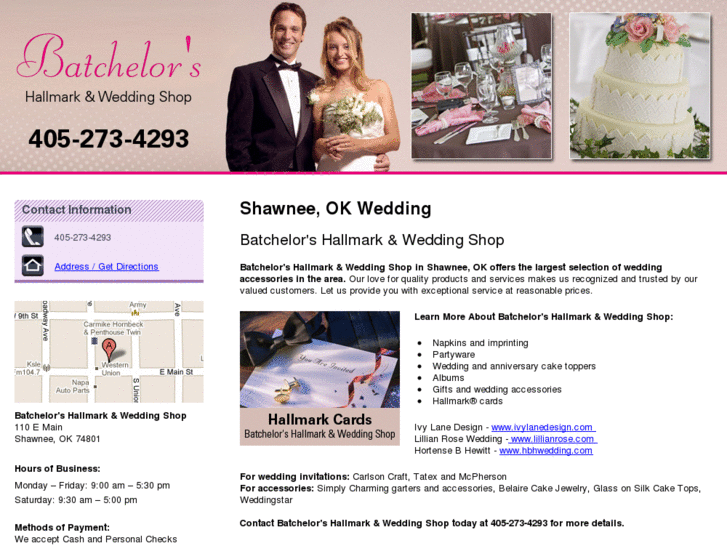 www.batchelorshallmarkweddingshop.com