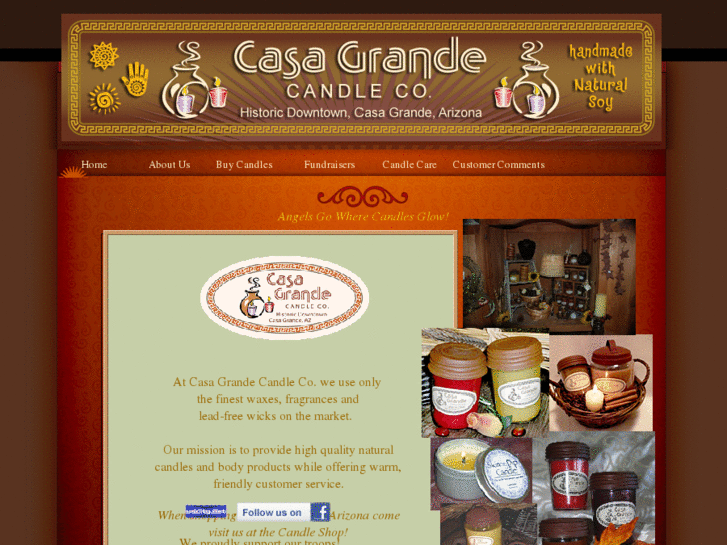 www.casagrandecandleco.com