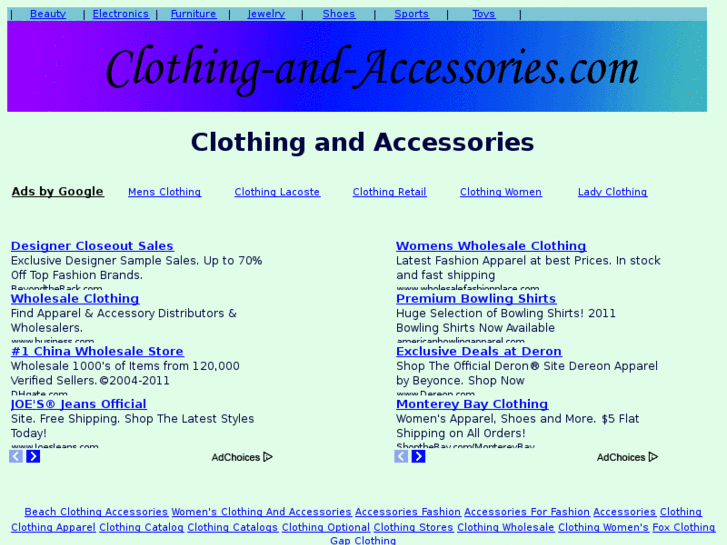 www.clothing-and-accessories.com