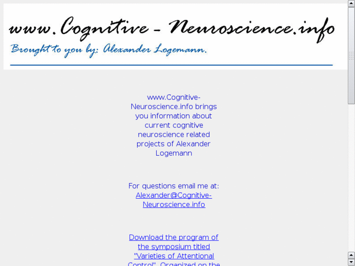 www.cognitive-neuroscience.info