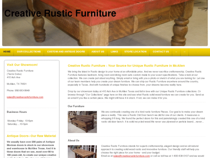 www.creativerusticfurniture.com