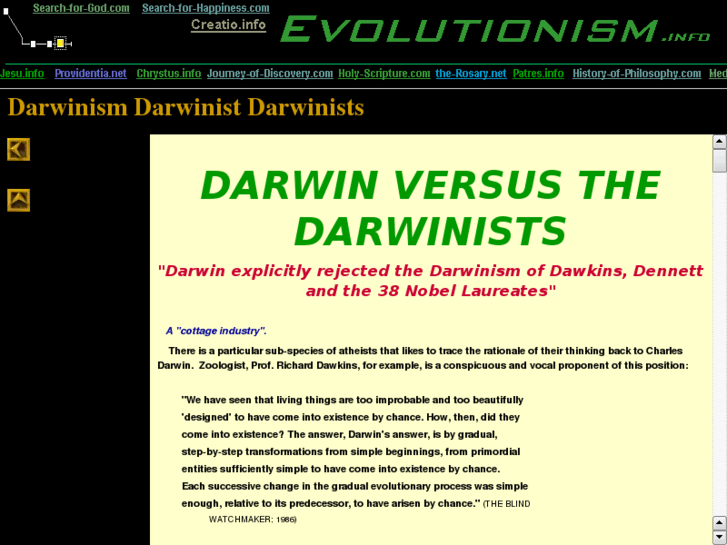 www.darwinist.info