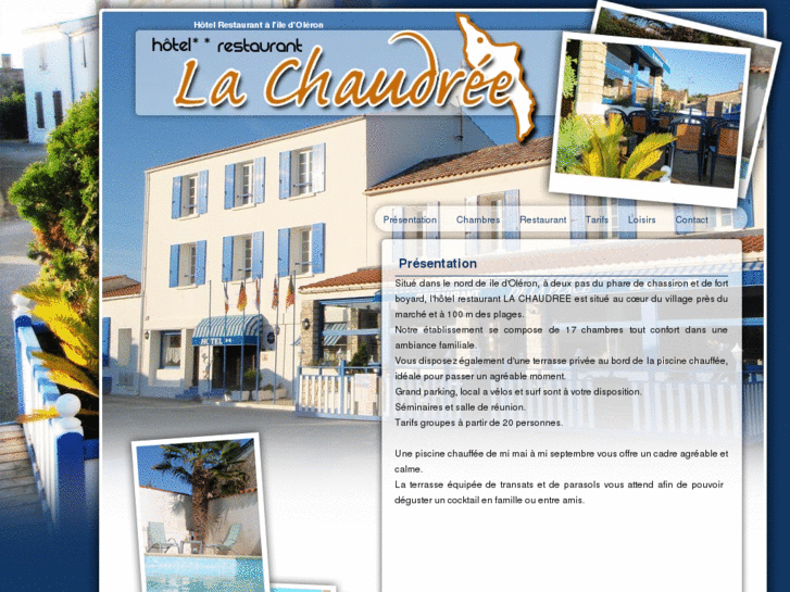 www.hotel-la-chaudree.com