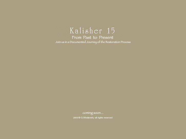 www.kalisher15.com