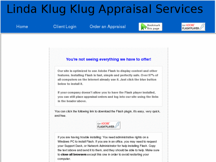 www.klugappraisal.com