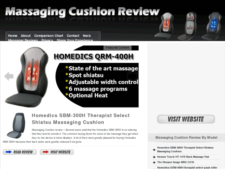 www.massagingcushionreview.com