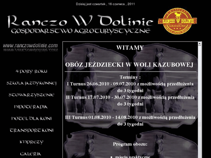 www.ranczowdolinie.com