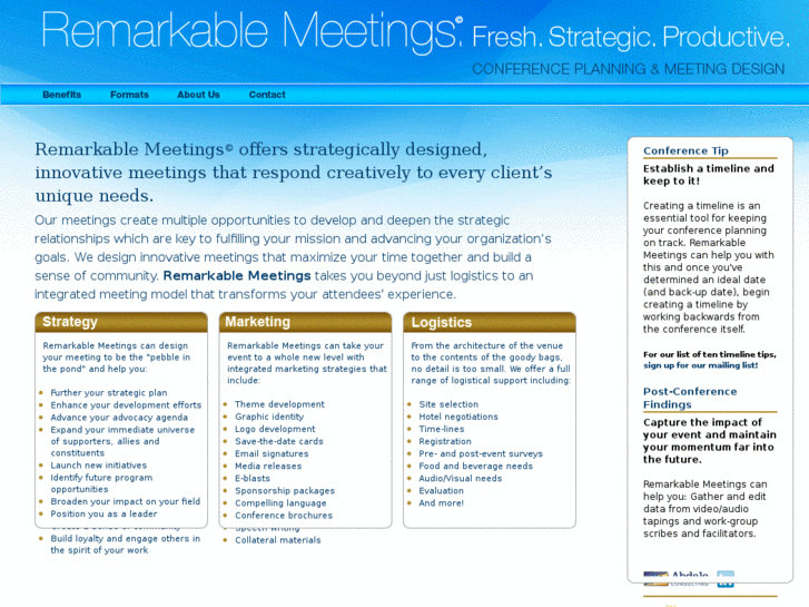 www.remarkablemeetings.net