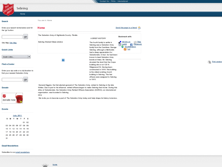 www.salvationarmysebring.net