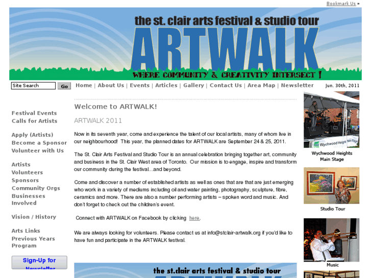 www.stclair-artwalk.org