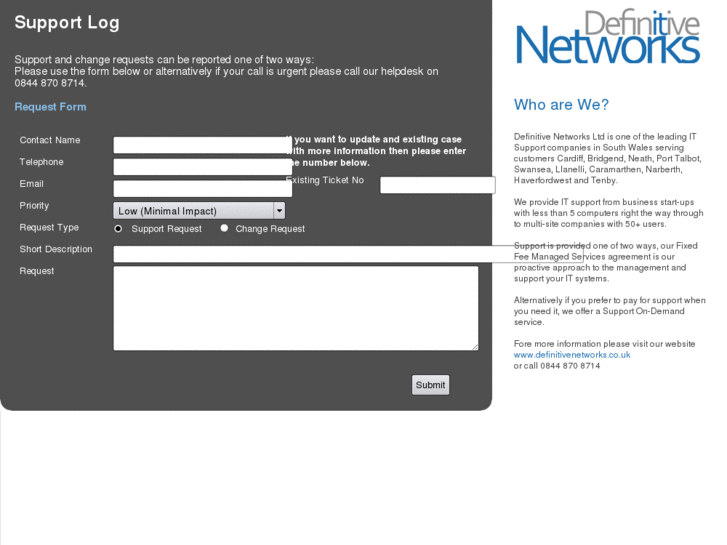 www.supportlog.co.uk