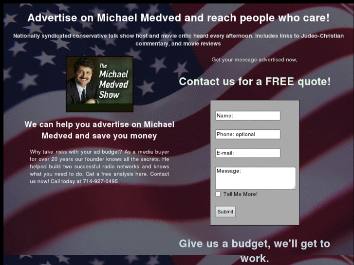 www.advertiseonmichaelmedved.com