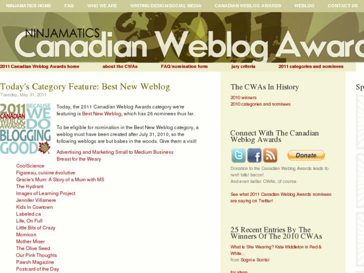 www.canadianweblogawards.org