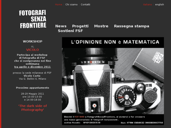 www.fotografisenzafrontiere.org