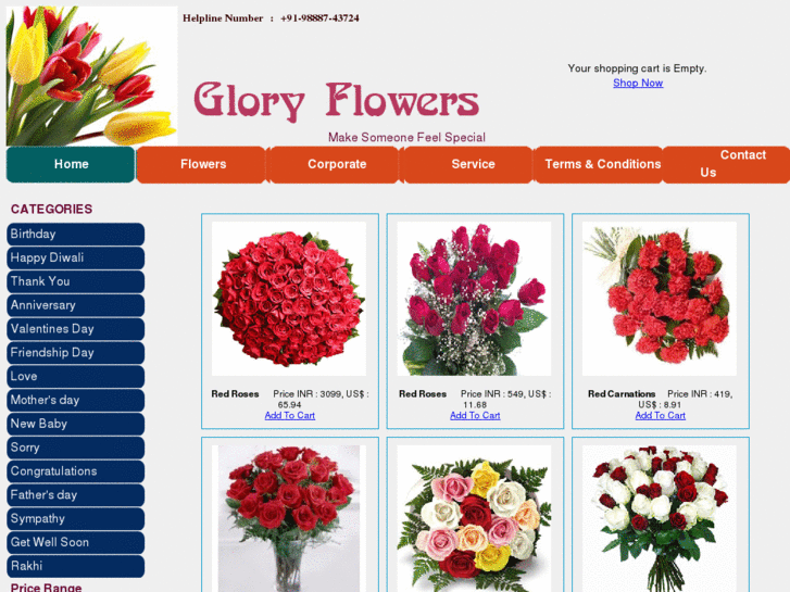 www.gloryflowers.com