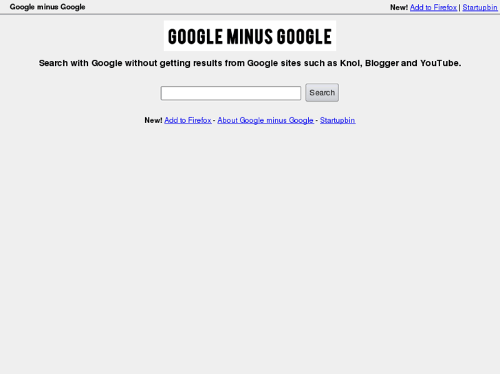 www.googleminusgoogle.com