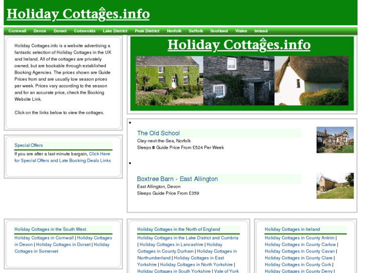 www.holidaycottages.info