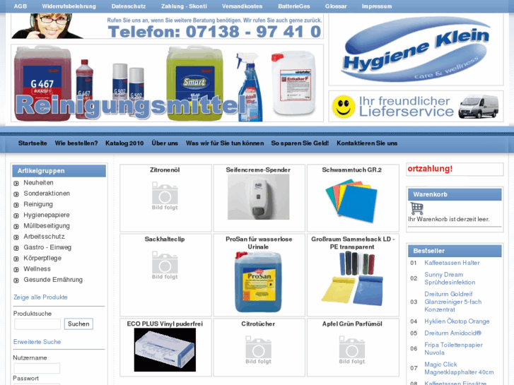 www.hygiene-klein.de