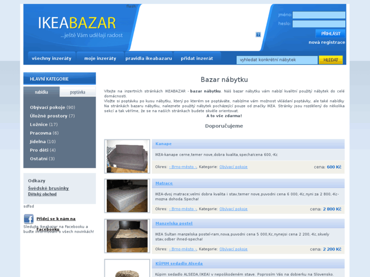 www.ikeabazar.cz