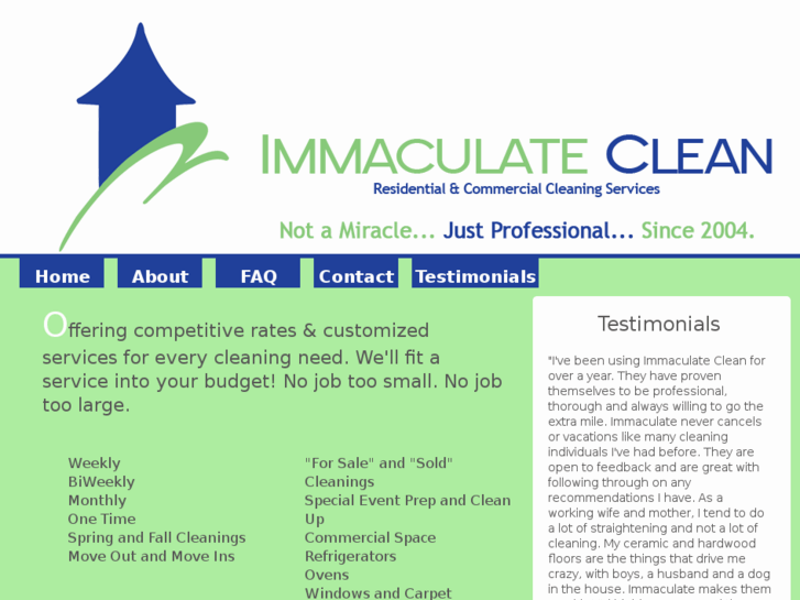 www.immaculateclean.com