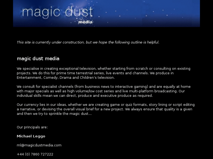 www.magicdustmedia.com