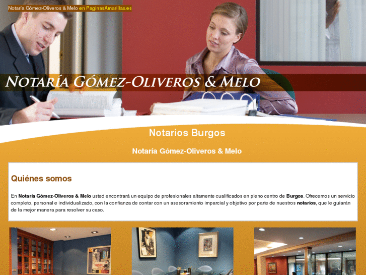 www.notarios-gomezoliveros-melo.com