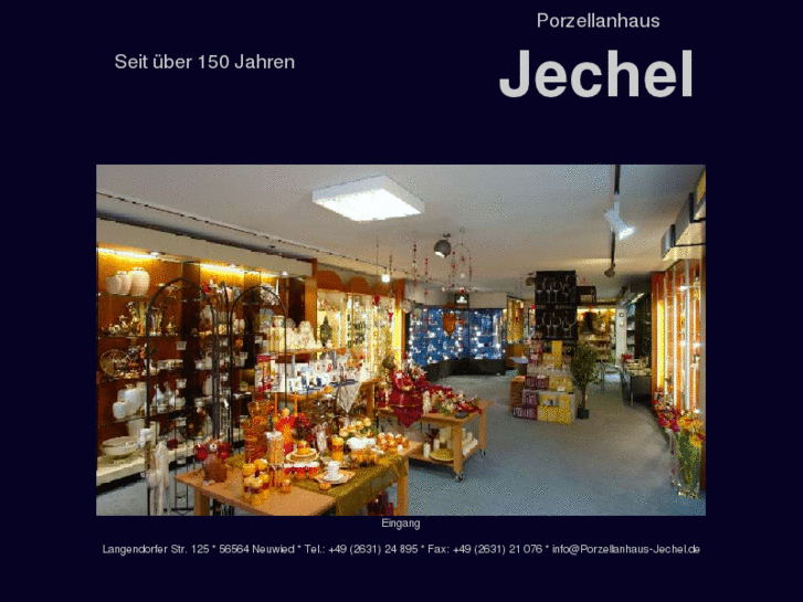 www.porzellanhaus-jechel.com