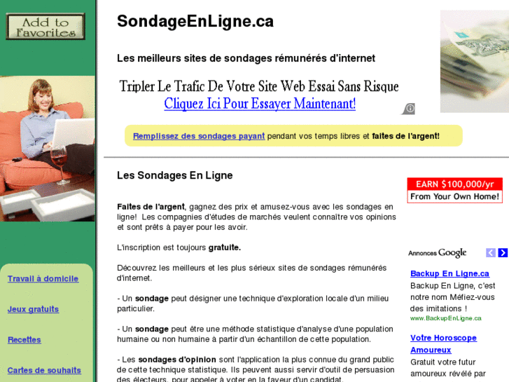 www.sondageenligne.ca