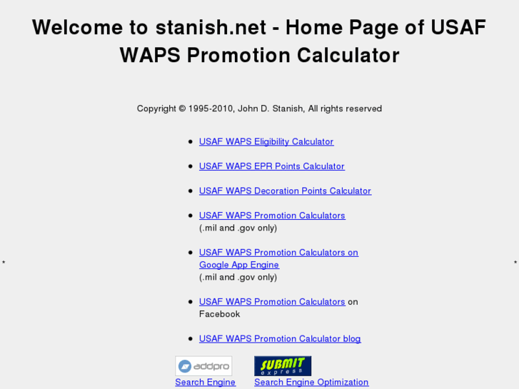 www.stanish.net
