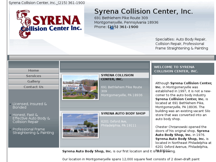 www.syrenacollision.com