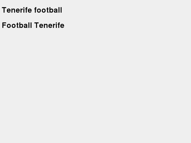 www.tenerifefootball.com