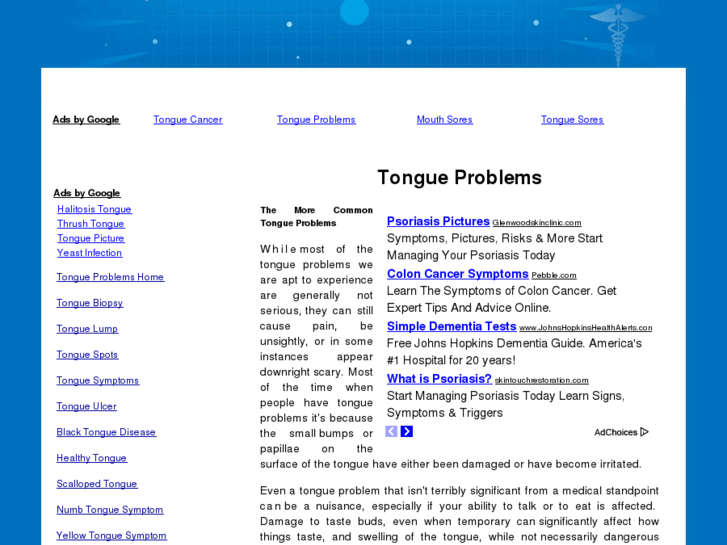 www.tongueproblems.net