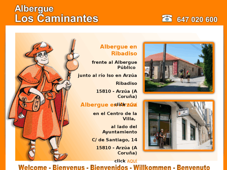 www.albergueloscaminantes.com