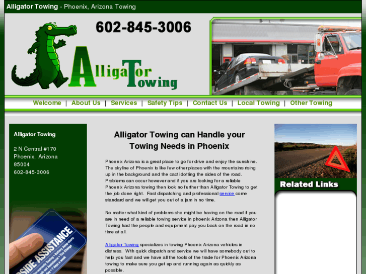 www.alligatortowingphoenixaz.com