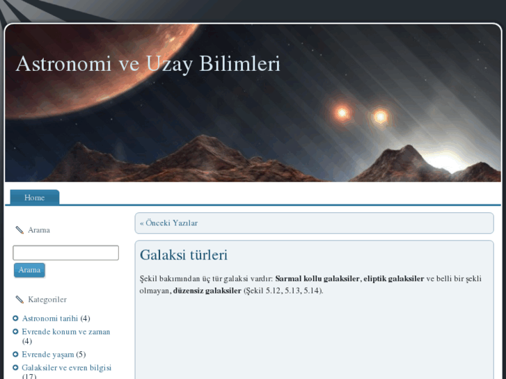 www.astronomiveuzaybilimleri.com