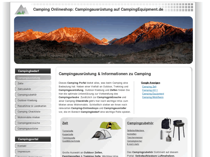 www.campingequipment.de