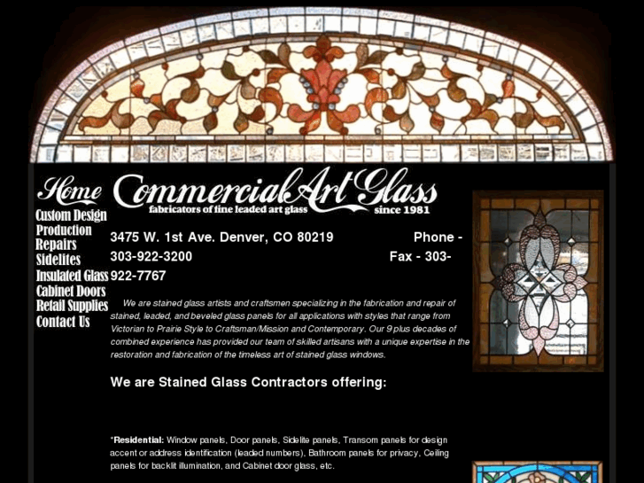 www.commercialartglass.com