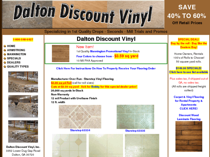 www.daltondiscountvinyl.com