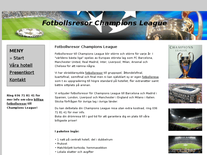 www.fotbollsresorchampionsleague.se