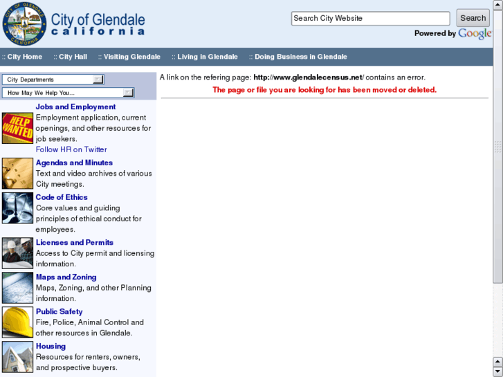 www.glendalecensus.net