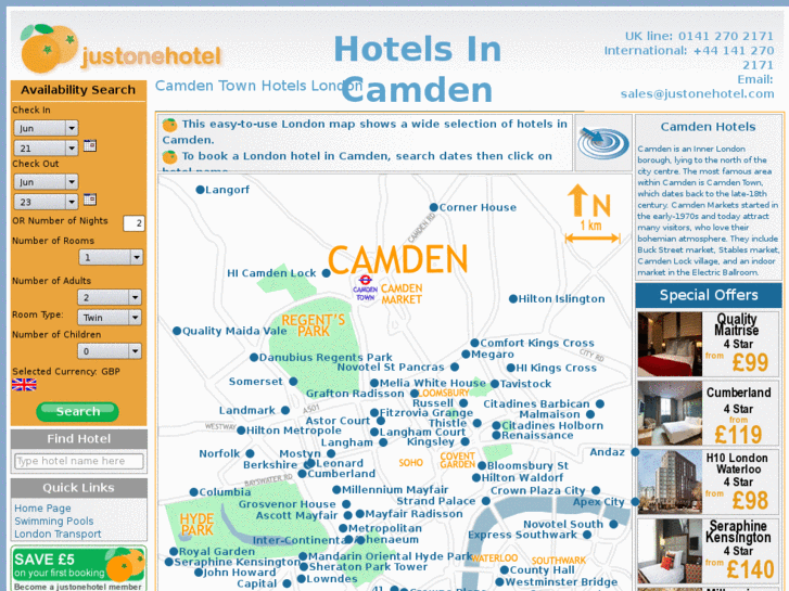 www.hotelsincamden.co.uk