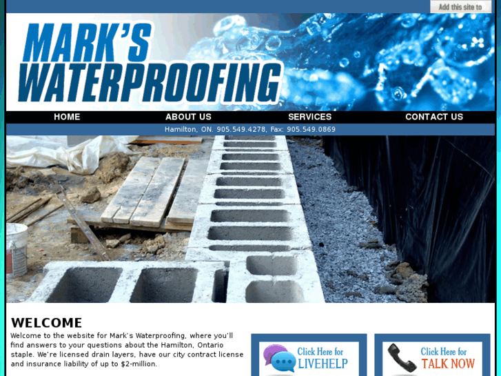 www.markswaterproofing.com